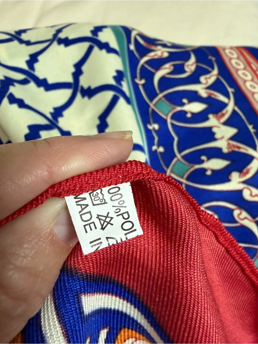 Mindful Souls Multicolor Corner Tassel Scarf Shawl Cover Up 70